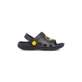 Sabot da bambino nere con logo Batman, Scarpe Bambini, SKU p432000168, Immagine 0